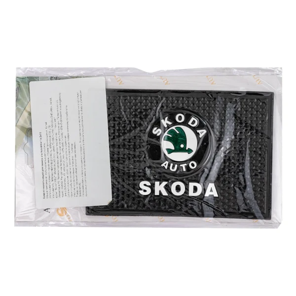 Коврик нескользящий д/панели SMALL SKODA (14,5*10см)