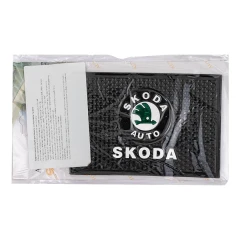 Коврик нескользящий д/панели SMALL SKODA (14,5*10см)