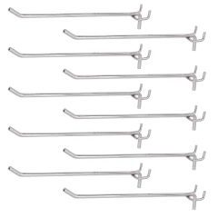 Крючки для стеллажа 5,5мм 20см (10 штук)