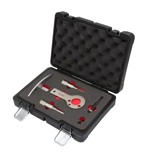 Набор фиксаторов для обслуживания двигателей Fiat, Alfa Romeo, Lancia 6пр.(1.6, 1.9, 2.0, 2.4 JTD 1.9JTD 16V 2.4JTD 20V), в кейсе Premium