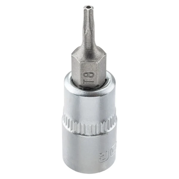 Головка-бита TORX T8H c отверстием, 1/4''