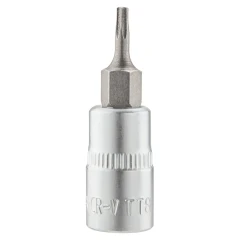 Головка-бита TORX T8H c отверстием, 1/4''