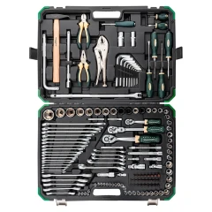 Набор инструментов 142+6 пр.1/4''3/8''1/2''(6-гр.)(4-32мм)