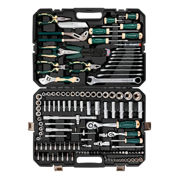 Набор инструментов 160пр. 1/4''1/2''6гр