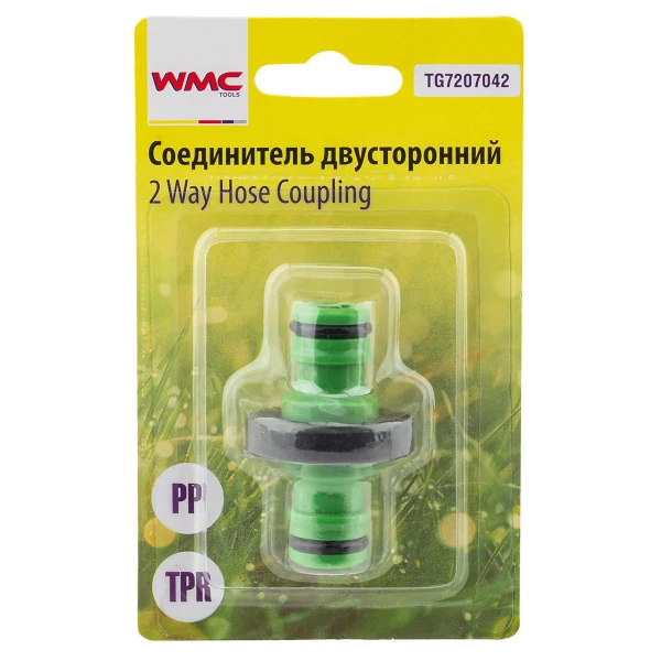 Фитинг-переходник для шлангов 16х16мм, в блистере