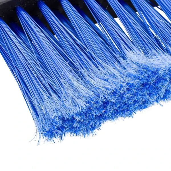 Щетка для снега в усиленном корпусе со скребком и накладкой на рукоятке(L общая 58cм, L рабочая 20cм, скребок 10.5см, цвет-синий)