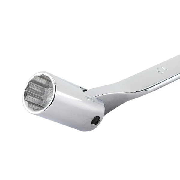 Набор ключей комбинированный 14пр.(разрезные:8х10,9х11,12х13,14х17мм,торц.шарнир-е:8х10,10х11,12х13мм,рожково-торцевые:8,10,12,13,14,17,19мм),на полот