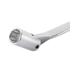 Набор ключей комбинированный 14пр.(разрезные:8х10,9х11,12х13,14х17мм,торц.шарнир-е:8х10,10х11,12х13мм,рожково-торцевые:8,10,12,13,14,17,19мм),на полот