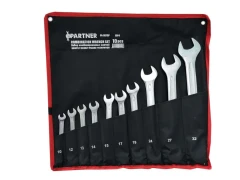 Набор ключей комбинированных 10пр(10,12-15,17,19,24,27,32мм)на полотне