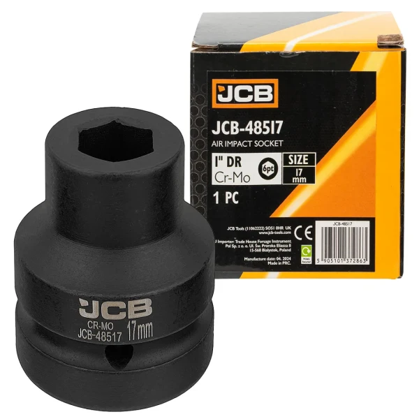 Головка ударная 17мм (6гр.), 1''