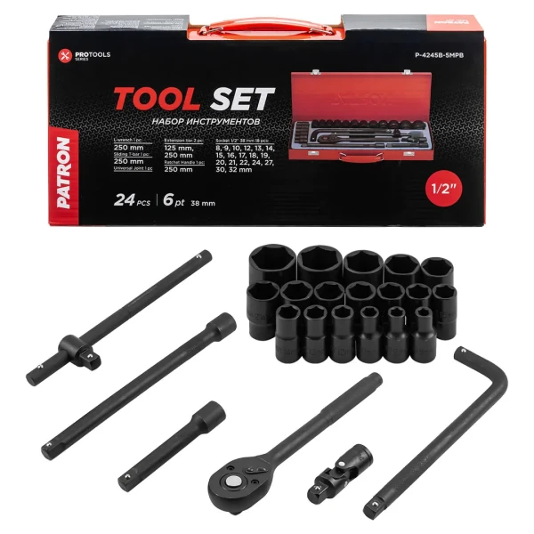 Набор инструментов 24пр. 1/2''6pt
