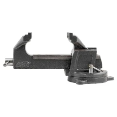 Тиски стальные поворотные с наковальней 4''-100мм