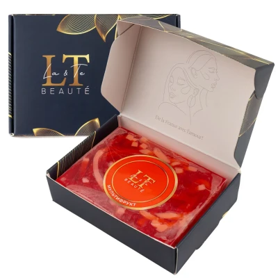 Мыло(+ уп)твердое ручной работы с добавлением эфирных масел ''Мультифрукт''