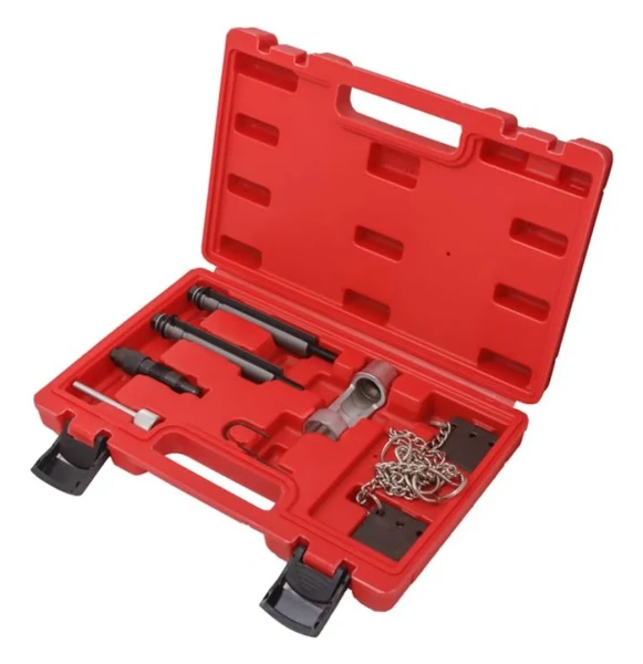 Набор фиксаторов для двигателей VAG (VW Passat 98-04, Audi A4, A6, A8, A11 97-04) 8пр., в кейсе