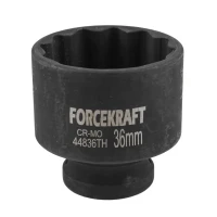 Головка ударная тонкостенная 36мм (12гр.), 1/2''