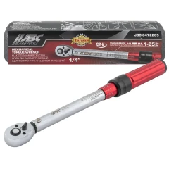 Ключ динамометрический щелчкового типа с быстрой фиксацией 1-25Нм, 1/4''