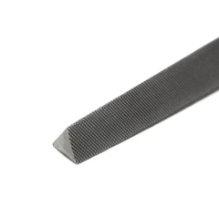 Напильник трехгранный 10''-250мм, на пластиковом держателе