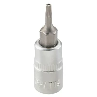 Головка-бита TORX T9H c отверстием, 1/4''