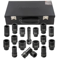 Набор головок ударных глубоких 3/4''16пр.(6гр.)(17,19,21,22,24,27,30,32,34,35,36,36-12гр,38,41,46,50мм)