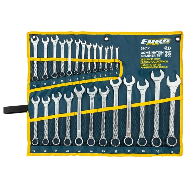 Ключи комбинированные, набор 25 пр.