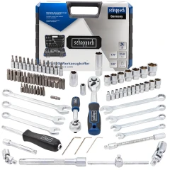 Набор инструментов 82 пр. 1/4''3/8''(6гр.)(4-22мм)