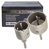 Набор коронок SDS+и HEX (65 и80мм)