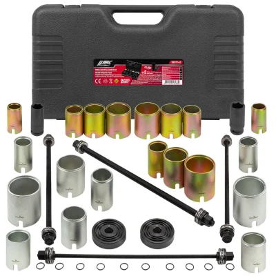 Набор инструментов для замены сайлентблоков, втулок и подшипников 26+2пр.