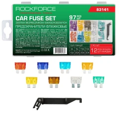 Предохранители плавкие флажковые автомобильные (от 3А до 30А), комплект 97пр.