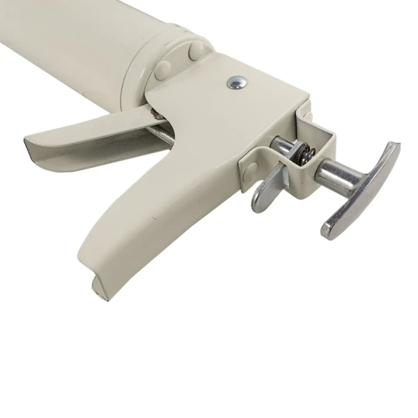 Шприц для нагнетания густой смазки ручной 600мл в комплекте с жестким(L-170мм) и гибким(L-330мм) наконечниками(привод:рычажный/пистолетного типа,1шток