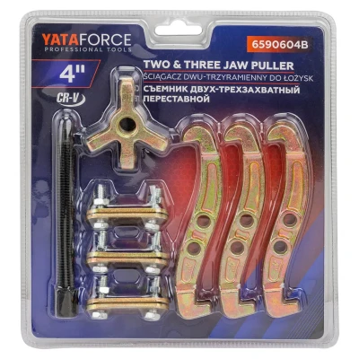 Съемник двух-трехзахватный переставной 4''