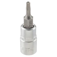 Головка-бита TORX T10H c отверстием, 1/4''