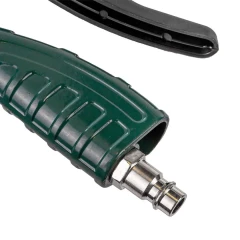 Пневмопистолет для гравитекса с распылителем + гибкий шланг 600мм(внутр. Øсопла 5мм,рабоч.давление 2-8бар,max давление 10бар,350 л/мин, штуцер 1/4'')