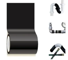 Лента водонепроницаемая ремонтная ПВХ 10смх1.52м (прозрачная)