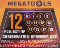 Набор ключей комбинированных, 12 предметов