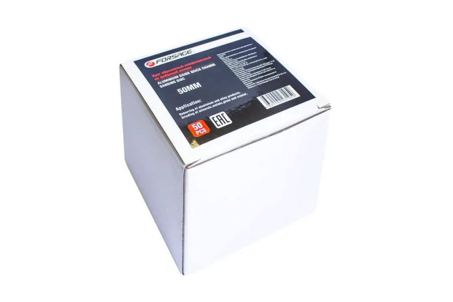 Круг абразивный шлифовальный 25мм (№80,синий)(к-т 50шт)