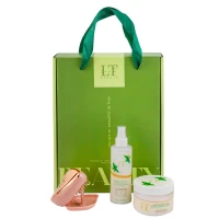 Набор косметики Алоэ и зеленый чай, 3 предмета(маска LT-2166,спрей LT-2173 .расческа)