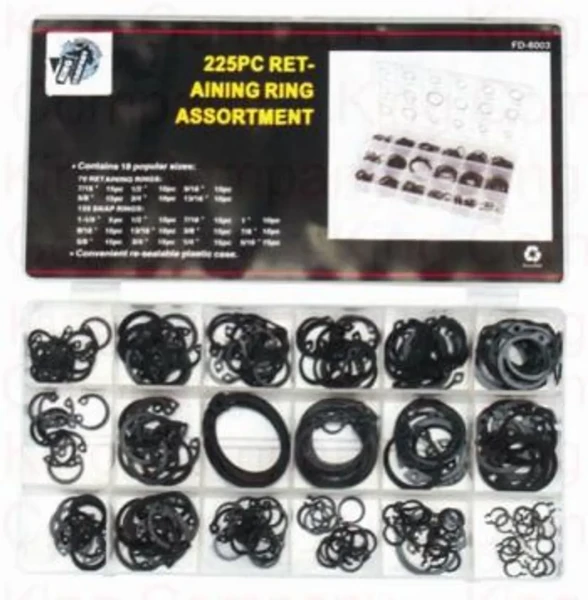 Комплект KR6003 стопорных колец 225пр