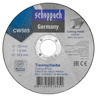 Круг отрезной по металлу 125х1,2х22,2мм