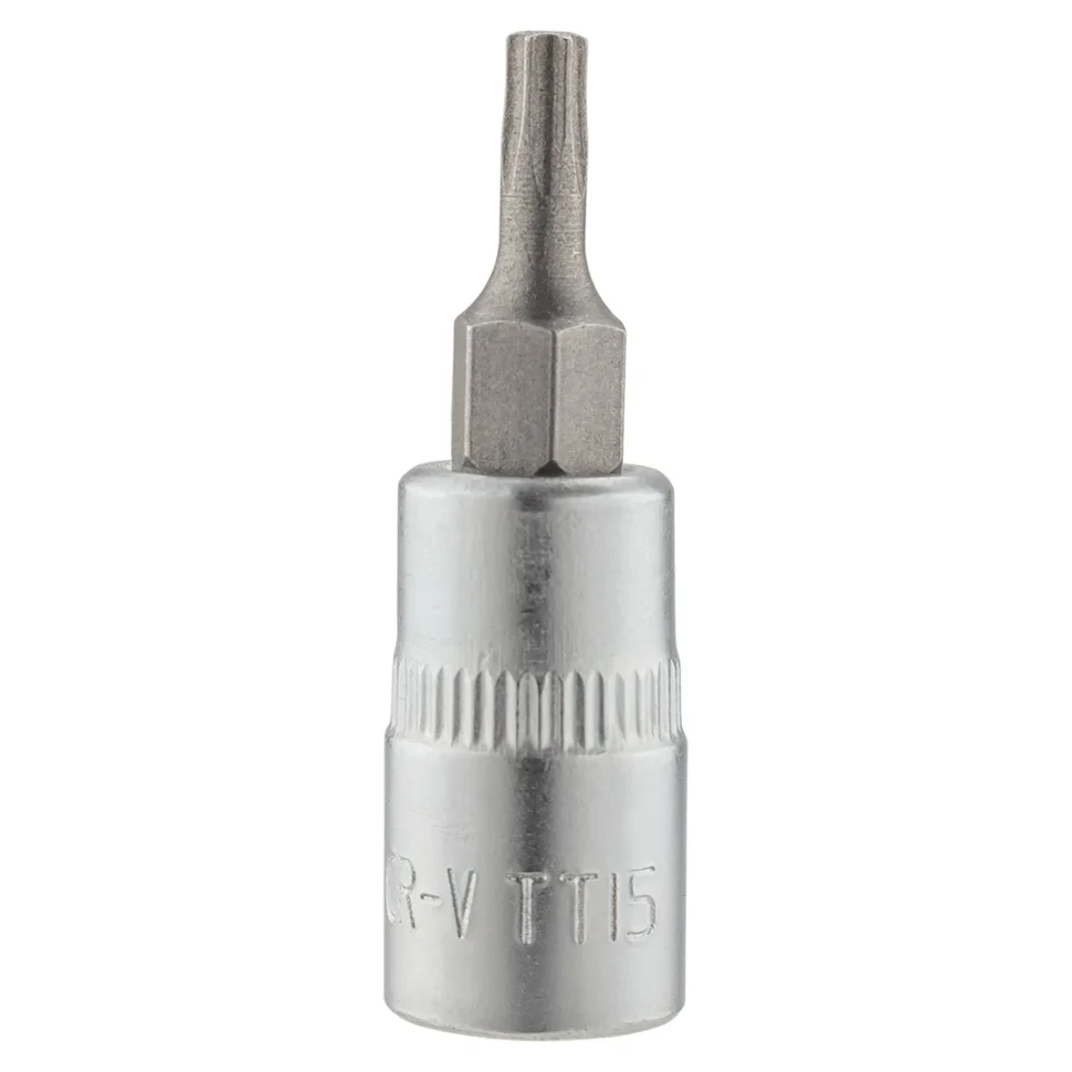 Головка-бита TORX T15H c отверстием, 1/4''