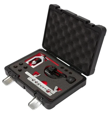 Набор для развальцовки труб, 10пр. (3/16'', 1/4'', 5/16'', 3/8'', 7/16'', 1/2'', 5/8''), в кейсе ''Premium''