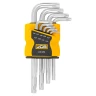 Ключи Г-образные TORX, набор 9пр. (Т10, Т15, Т20, Т25, Т27, Т30, Т40, Т45, Т50)