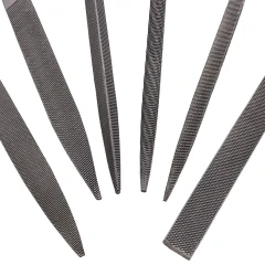 Набор надфилей разнопрофильных 6пр.(L-140мм,Ø3мм),в блистере