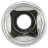 Головка глубокая 6мм (6гр.), 1/4''