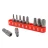 Набор бит TORX с отверстием 10пр. 1/4''(TН 7,8,9,10,15,20,25,27,30,40-25мм),в блистере