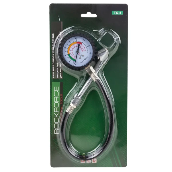 Индикатор для проверки давления в шинах (0-10Bar)в блистере