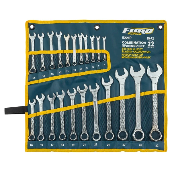 Набор ключей комбинированных 22пр.