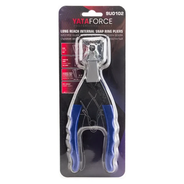 Съемник внутрених стопорных колец изогнутый 90грд. (глубина-56мм, для суппортов), в блистере