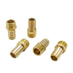 Штуцер пневматический наруж. резьба 1/2''- ''елочка''16мм, к-т 5шт.