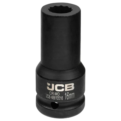 Головка ударная глубокая 16мм (12гр.), 3/4''