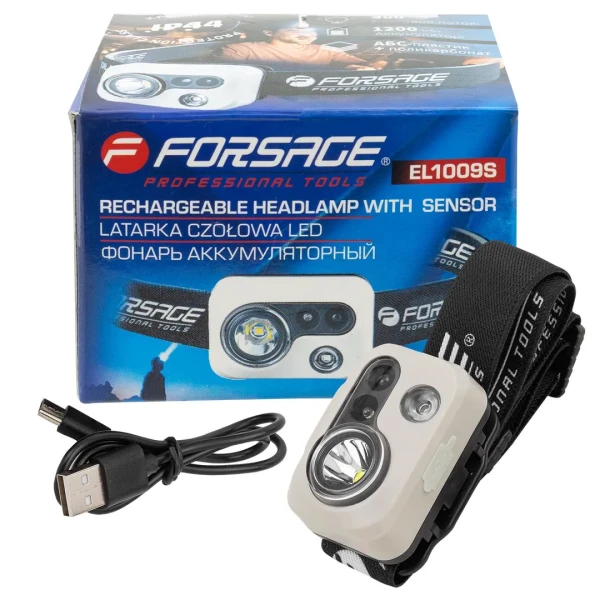 Фонарь светодиодный аккумуляторный (1200мАч, 300Лм, 5W LED)